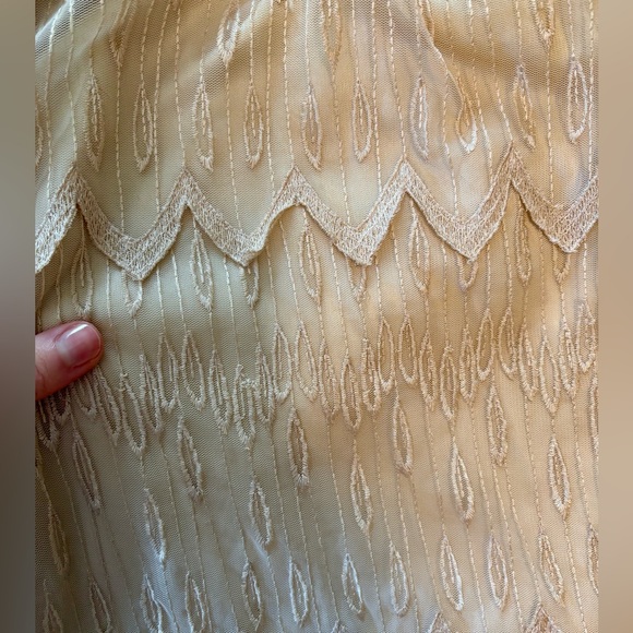 Yoana Baraschi cream lace mini dress - Picture 4 of 6